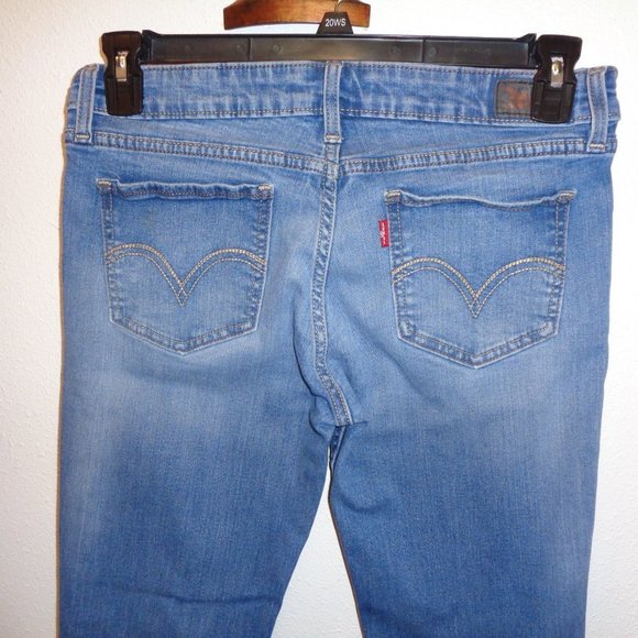 LEVI'S 518 Jeans Size 9 Superlow - Picture 2 of 13